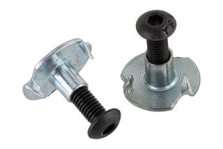 Atlas Bipod Rail Mounting Fastener Set for BT15/BT17 Picatinny Rails includes two fasteners